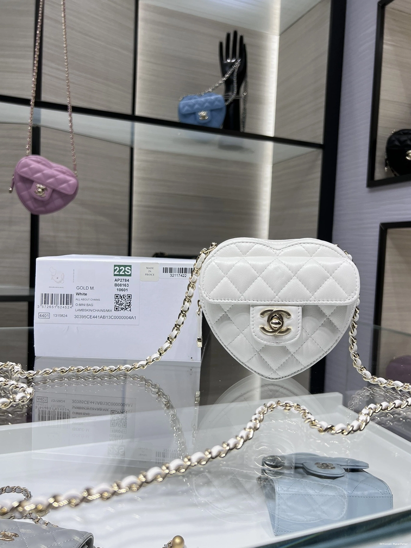 HyperPeter HEART CHAIN CHANELUTCH WITH CHANEL 0817